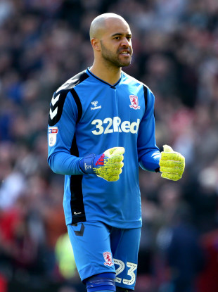 Darren Randolph of Middlesbrough.