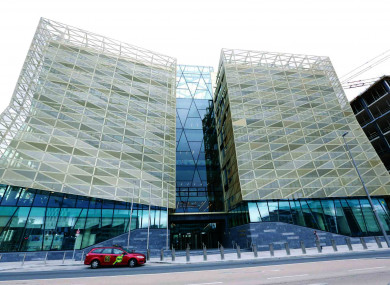 Central Bank headquarters on North Wall Quay