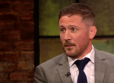 McGregor's longtime coach, John Kavanagh, on last night's Late Late Show.