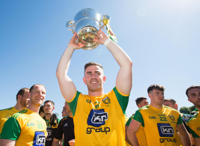 McBrearty did his cruciate in last year's Ulster final.