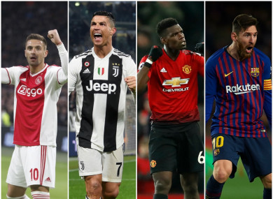 Huge Champions League night for Ajax, Juventus, Man United and Barcelona.
