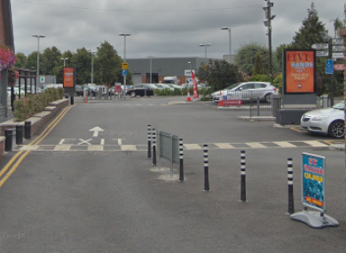 The entrance to the Red Cow Complex.
