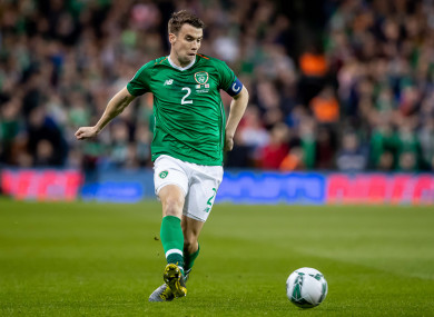Ireland captain Seamus Coleman appears to be back to his best.