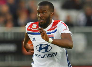 Lyon midfielder Tanguy Ndombele