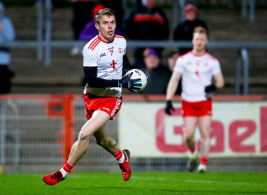 Ben McDonnell impressed for Tyrone in the league campaign.