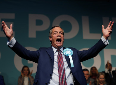 Nigel Farage, The Brexit Party