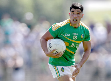 Emlyn Mulligan will play no further part in the 2019 championship for Leitrim.