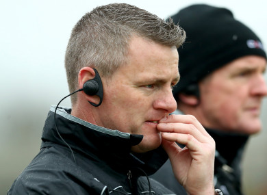 Dublin selector Greg Kennedy pictured alongside manager Mattie Kenny.