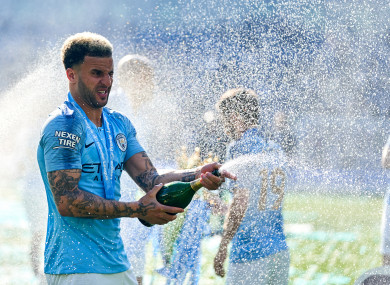Manchester City defender, Kyle Walker.