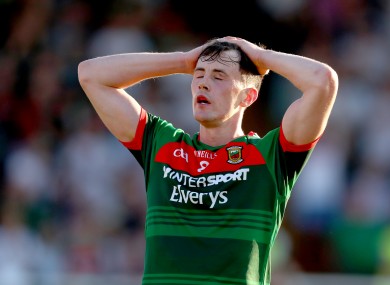 It seems to be a season-ending injury for the Ballintubber man.