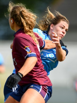 Noelle Healy in action for Dublin.