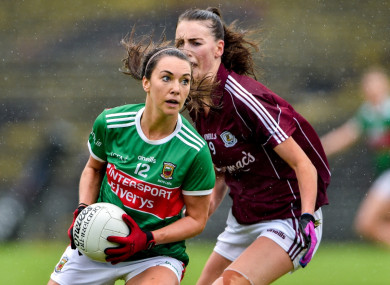 Mayo skipper Niamh Kelly was red-carded during a seismic encounter.