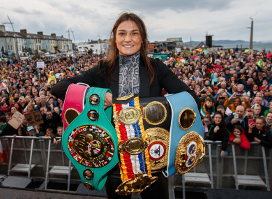 Katie Taylor's homecoming on June 7, 2019 after becoming the undisputed lightweight world champion.