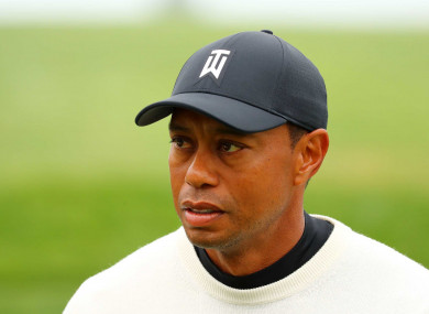 Tiger Woods (file pic).