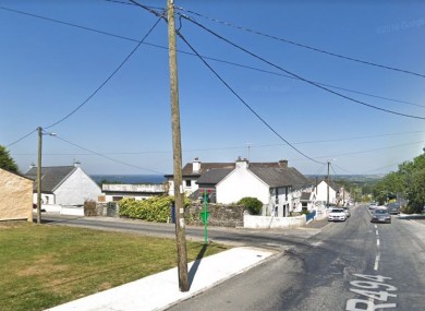 Portroe, Co Tipperary, near where the road collision took place.