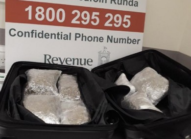 Seizure at Dublin airport.