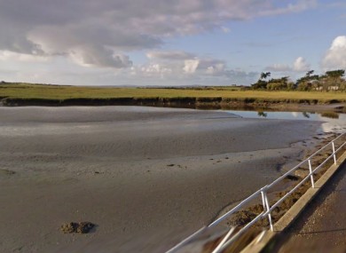 The incident happened near the shoreline on Carrig Island