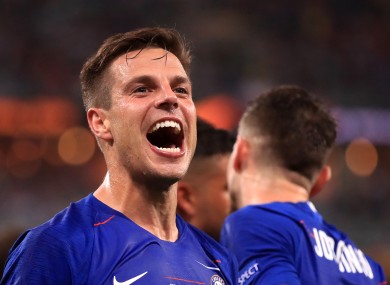 Cesar Azpilicueta hears he is off to Dalymount.