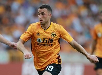 Wolves forward Diogo Jota.