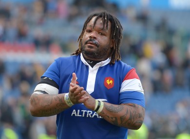 Mathieu Bastareaud (file pic).