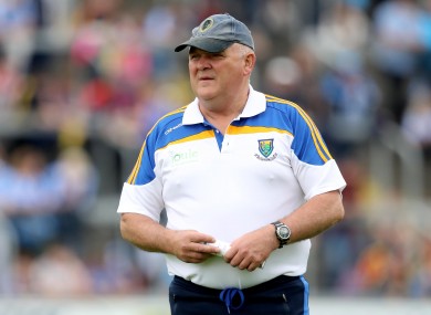 Stepping down: John Evans.