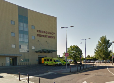The injured man is being treated at Our Lady of Lourdes hospital.