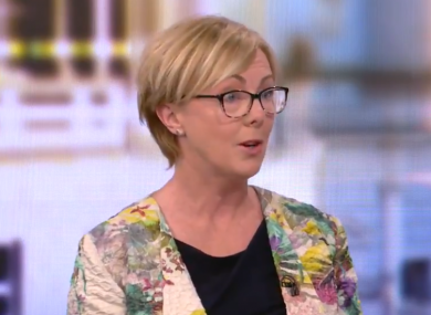 Employment Minister Regina Doherty on RTÉ's The Week in Politics today.