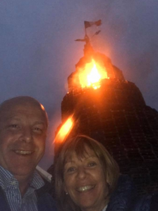 DUP councillors Margaret and James Tinsley.