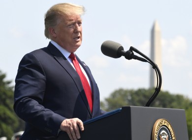 United States President Donald J. Trump.