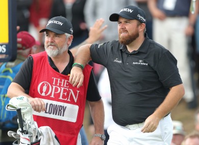 Shane Lowry during day three of The Open Championship 2019 at Royal Portrush Golf Club.