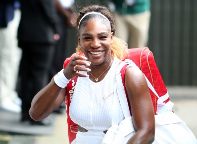 Serena Williams.