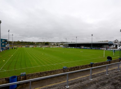 Finn Park is unplayable after heavy rain.