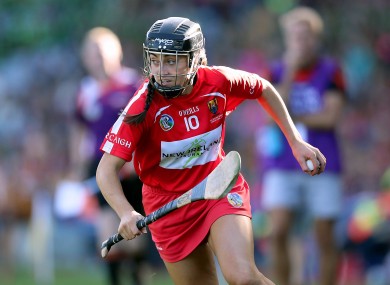 Cork star forward Amy O'Connor.