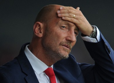 Ian Holloway (file pic).