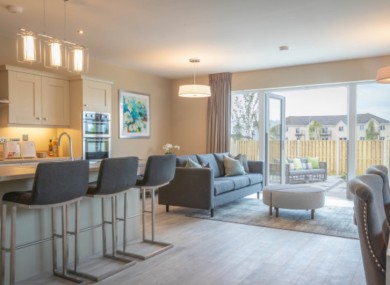 A showhome at Glenveagh Homes' Taylor Hill in Balbriggan, Co Dublin.