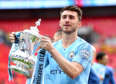 Manchester City centre-back Aymeric Laporte.