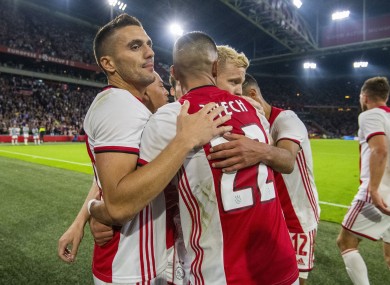 Ajax survived a scare this evening in the Champions League.