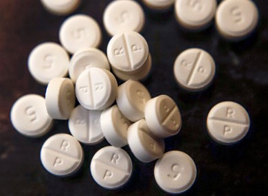 5mg pills of Oxycodone, one of the drugs involved in the US opioid crisis