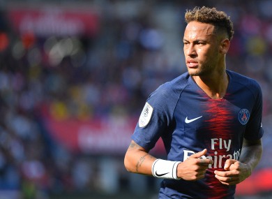 Footballer Neymar had denied allegations made against him.