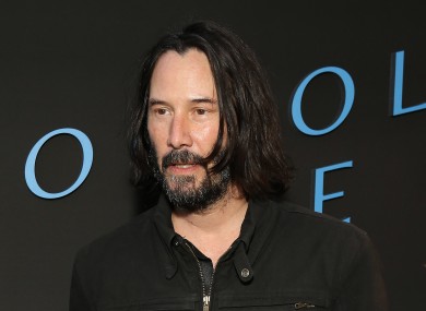 Reeves played Neo in the influential trilogy.
