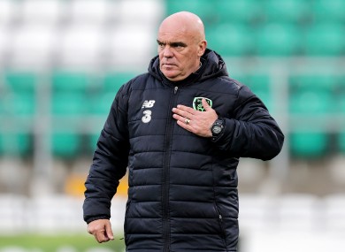 Interim Ireland boss Tom O'Connor.