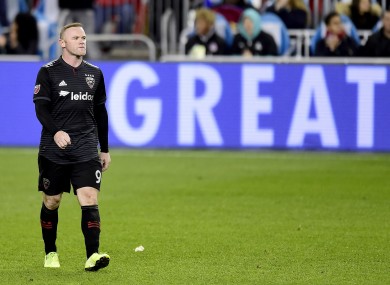 Rooney's time in MLS has come to an end.
