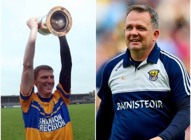 Niall Gilligan and Davy Fitzgerald won All-Ireland club medals together in 1996.