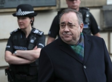 Former Scottish first minister Alex Salmond.
