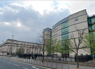 Laganside Crown Court in Northern Ireland.