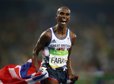 Great Britain's Mo Farah (file pic).