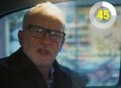Jeremy Corbyn's 60-second manifesto.