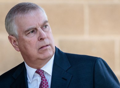 File photo. Prince Andrew.