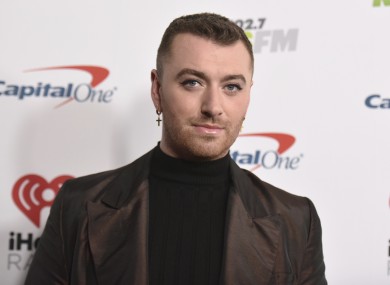 Singer Sam Smith