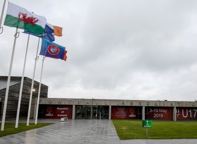 A view of FAI HQ at Abbottstown.